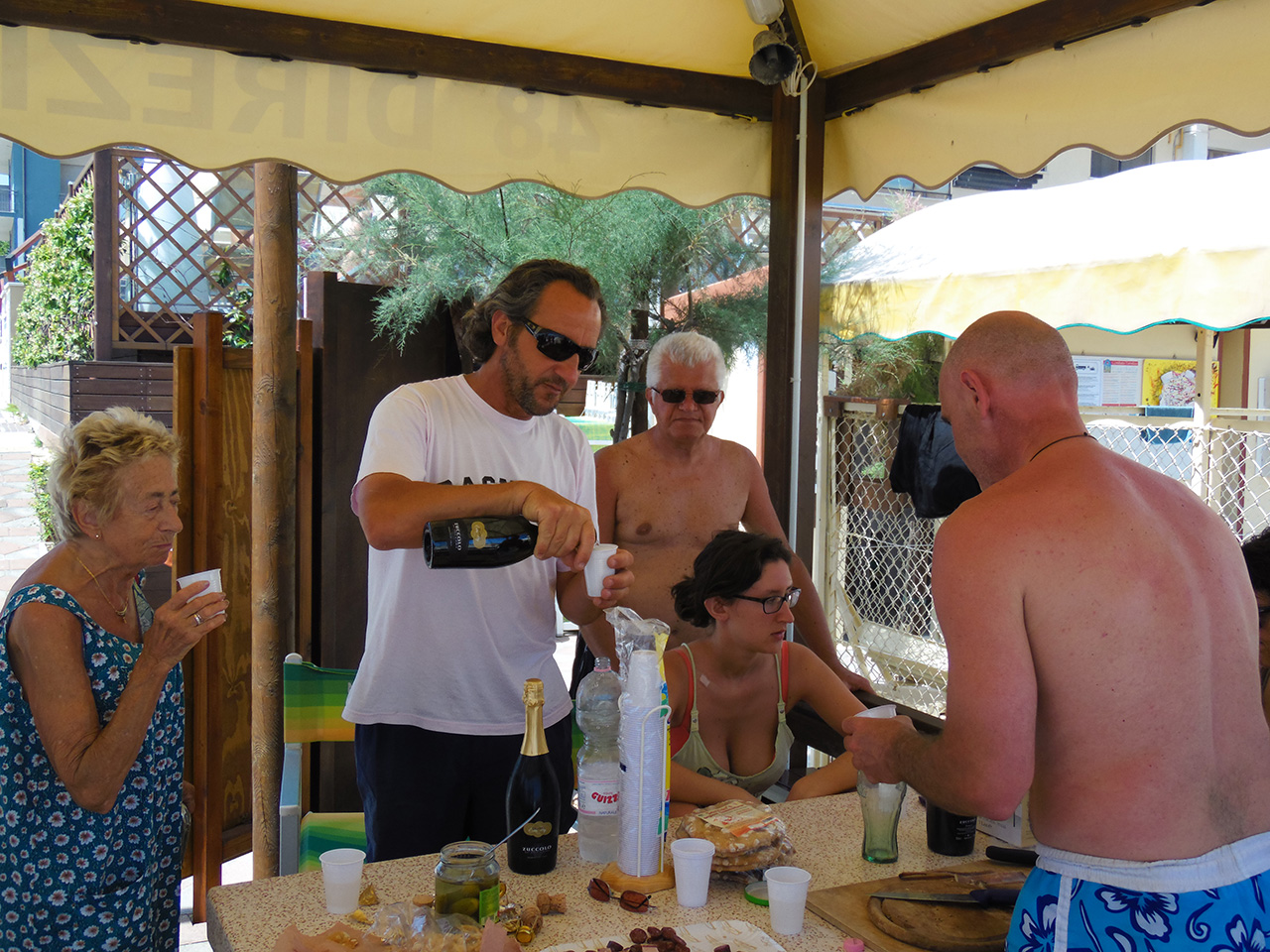 Aperitivo in spiaggia